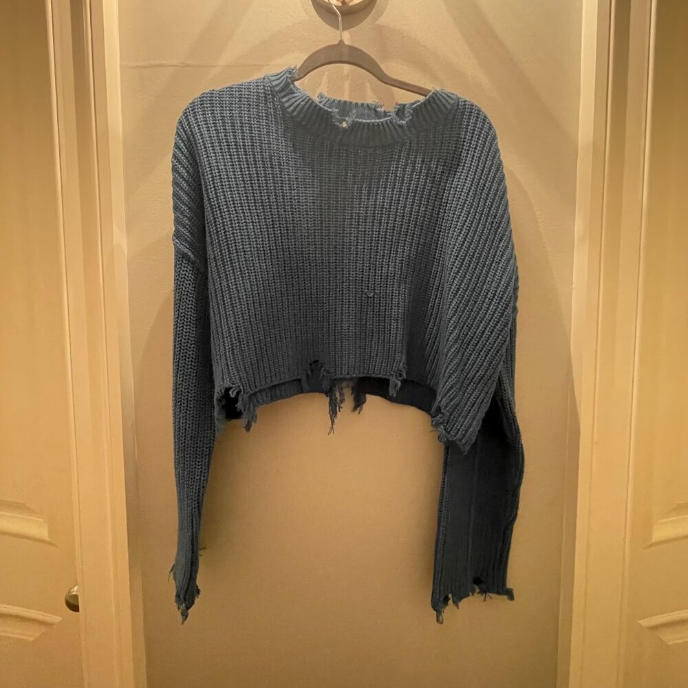 Le Lis Distressed Sweater